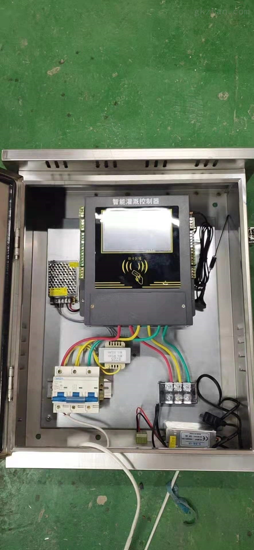 zrk-203-gprs无线远传终端机射频卡农田灌溉控制箱-河北昭然科技有限